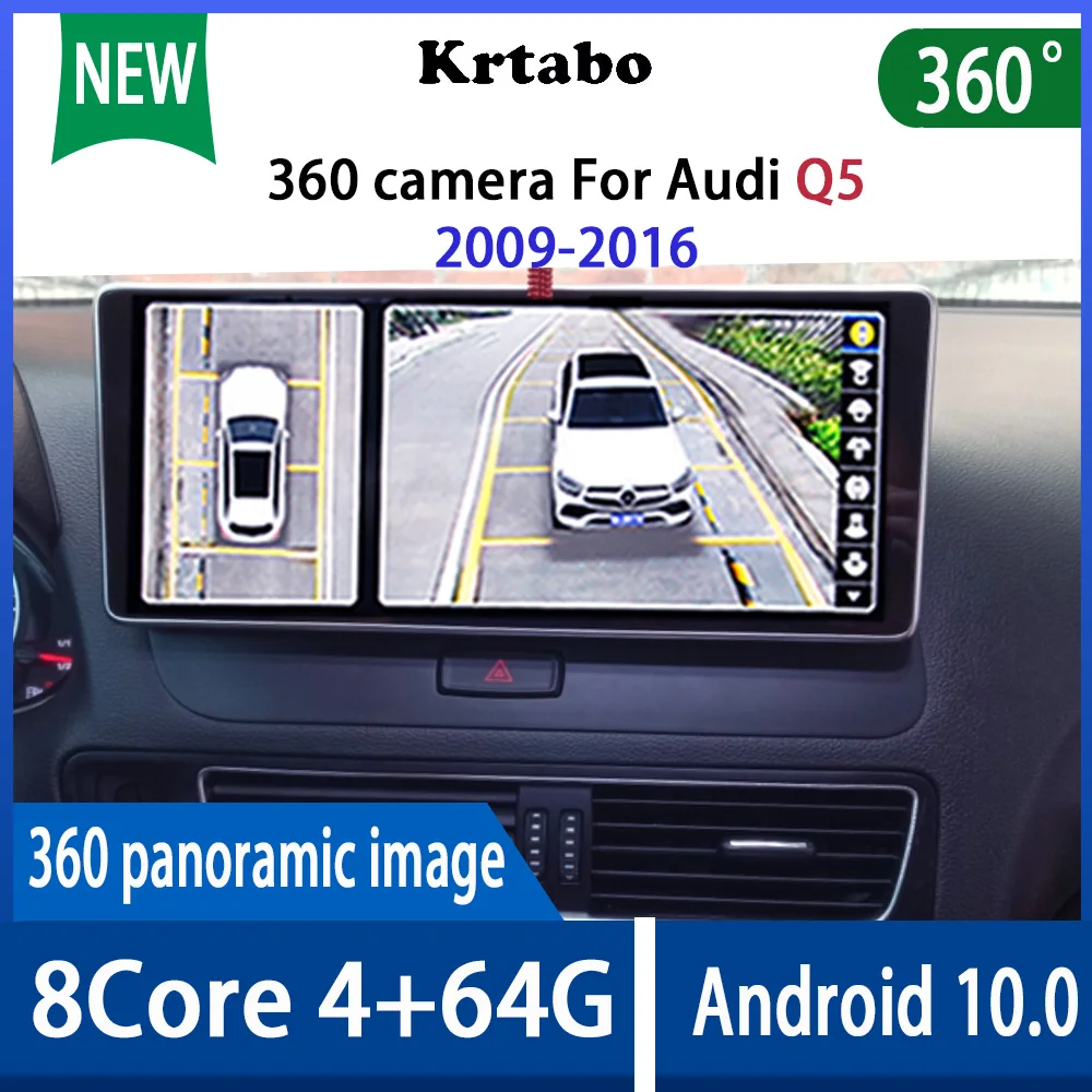 Автомагнитола Krtabo, Android 10, 4 + 64 ГБ памяти, мультимедийный проигрыватель, BT, WIFI, 360, камера для Audi Q5 2009-2016, навигация
Автомагнитола Krtabo, Android 10, 4 + 64 ГБ памяти, мультимедийный проигрыватель, BT, WIFI, 360, камера для Audi Q5 2009-2016, навигация
