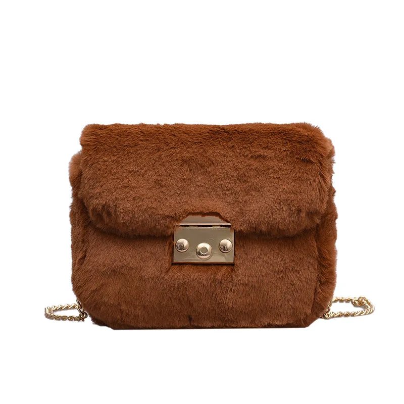 Fashion Faux Fur Design Women Shoulder Bag 2021 Winter Chain Female Handbags and Purses Chic Trending Small Crossbody Bags
Fashion Faux Fur Design Women Shoulder Bag 2021 Winter Chain Female Handbags and Purses Chic Trending Small Crossbody Bags