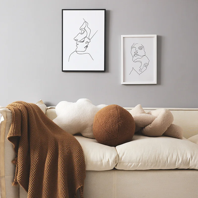 Modern Simple Ins Style Cute Pillow Round Pillow Cushions Home Decor Sofa Cushion Pillow Decorative
Modern Simple Ins Style Cute Pillow Round Pillow Cushions Home Decor Sofa Cushion Pillow Decorative