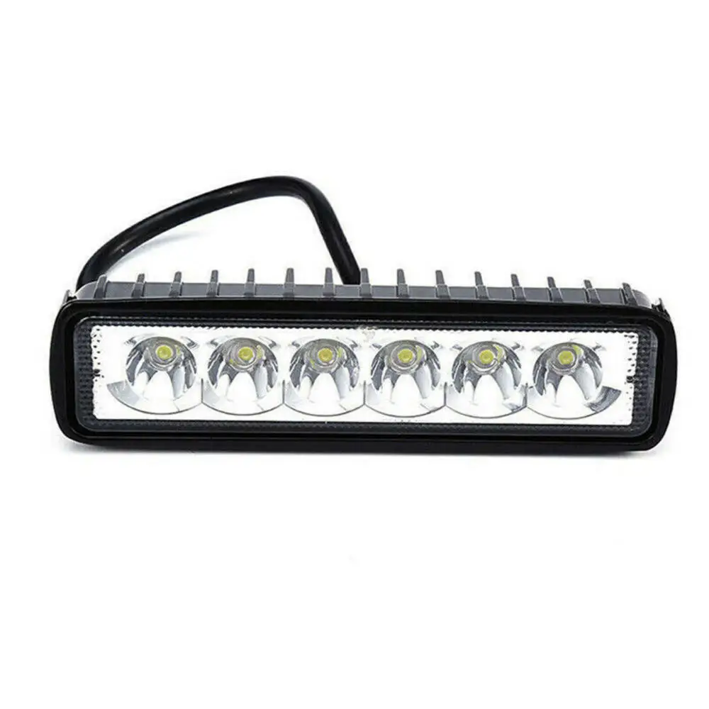 1pcs 18w 6 Led Work Light Bar Flood Spot Lamp Offroad Driving Fog Bar Led Light Auto Car Accessories For Truck Suv
1pcs 18w 6 Led Work Light Bar Flood Spot Lamp Offroad Driving Fog Bar Led Light Auto Car Accessories For Truck Suv