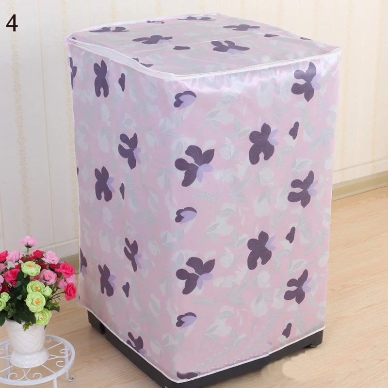 Simple PEVA Waterproof Washing Machine Dust Cover Drum All-Inclusive Sun Protection Cover Cloth Zipper Home Organization
Simple PEVA Waterproof Washing Machine Dust Cover Drum All-Inclusive Sun Protection Cover Cloth Zipper Home Organization