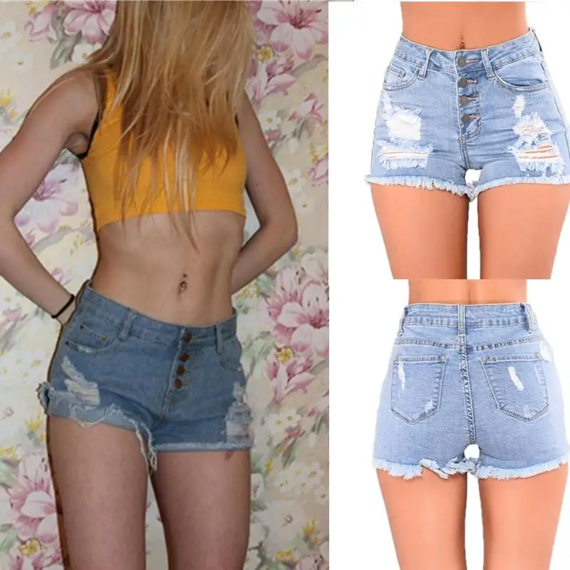 Jeans Shorts Women Summer High Waist Tassel Hole Ripped Denim Pants Women Summer Sexy Bottoms
Jeans Shorts Women Summer High Waist Tassel Hole Ripped Denim Pants Women Summer Sexy Bottoms