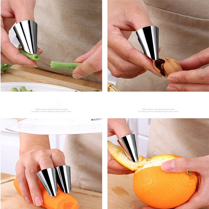 Finger Guard Protect Finger Hand Cut Hand Protector Knife Cut Finger Protection Tool Stainless Steel Kitchen Tool Gadget
Finger Guard Protect Finger Hand Cut Hand Protector Knife Cut Finger Protection Tool Stainless Steel Kitchen Tool Gadget