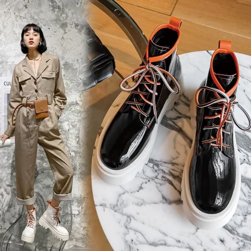 Rizabina Fashion Women Ankle Boots Real Leather Mixed Cool Women Short Boots Cool Winter Shoes Women Party Footwear Size 34-39
Rizabina Fashion Women Ankle Boots Real Leather Mixed Cool Women Short Boots Cool Winter Shoes Women Party Footwear Size 34-39