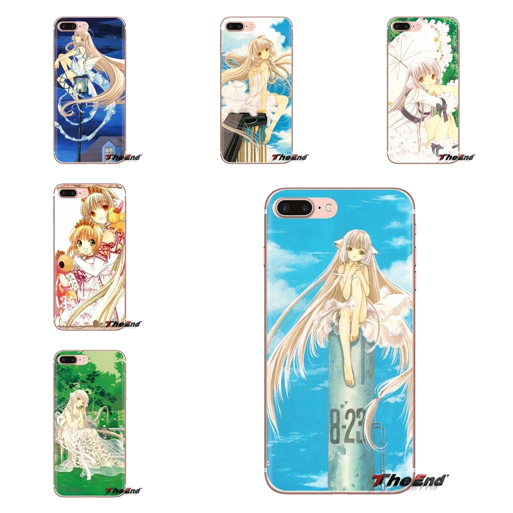 Прозрачные чехлы из ТПУ настольные обои Chobits для Huawei G7 G8 P7 P8 P9 P10 P20 P30 Lite Mini Pro P Smart Plus