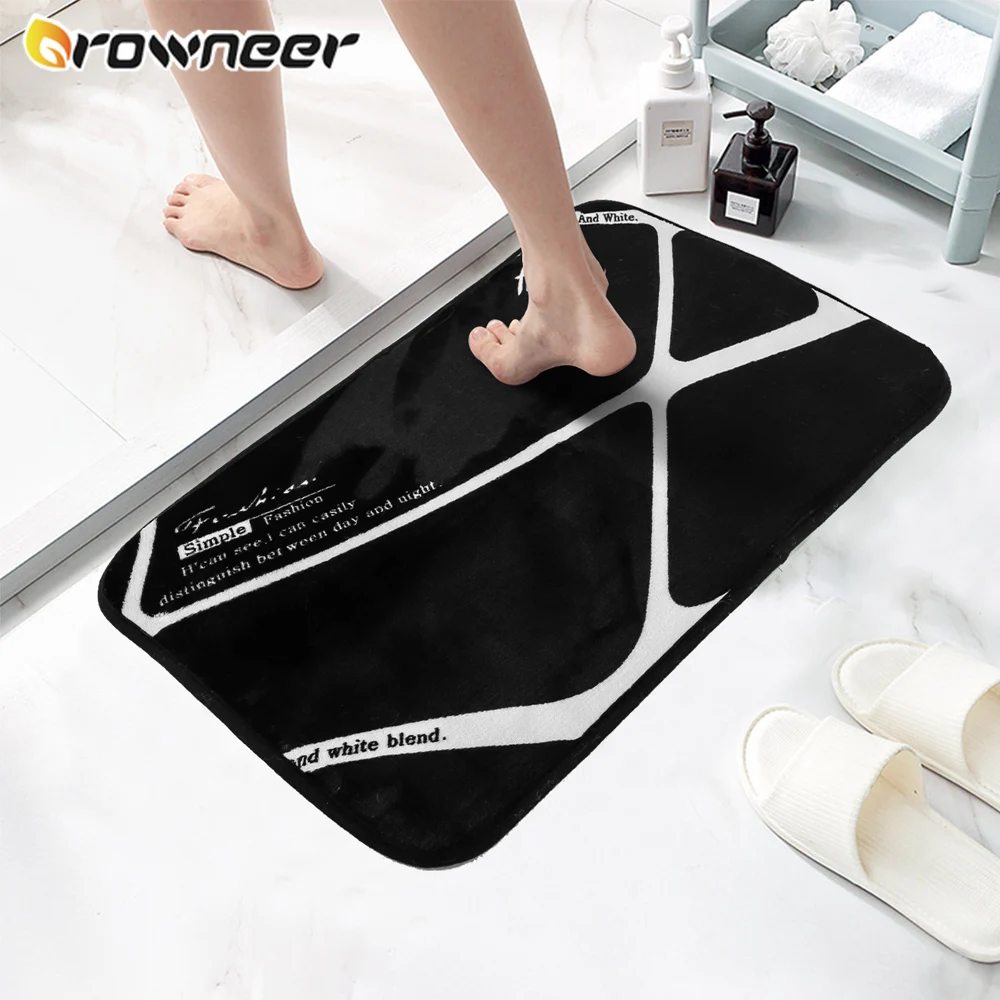 Anti-slip Bathroom Mat Thicken Flannel Super Absorbent Bathtub Side Floor Rug Shower Room Doormat Modern Style Home Decoration
Anti-slip Bathroom Mat Thicken Flannel Super Absorbent Bathtub Side Floor Rug Shower Room Doormat Modern Style Home Decoration