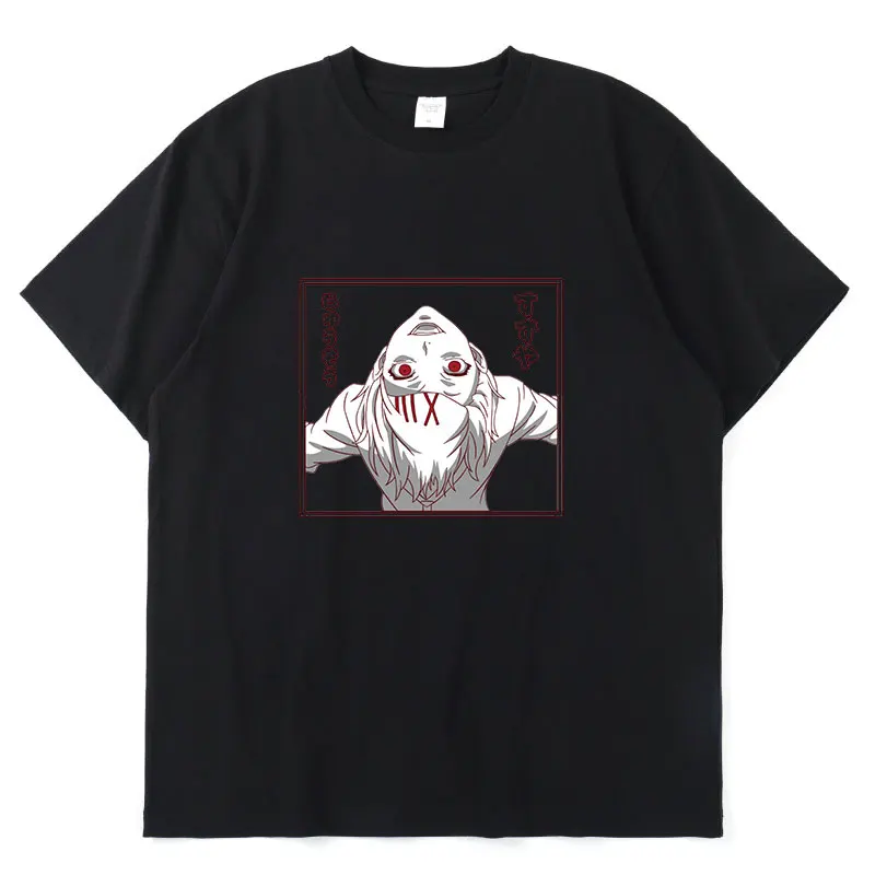 Футболка Kaneki Ken мужская с японским аниме Токийский Гуль, Классическая забавная летняя тонкая Свободная Повседневная рубашка с коротким рук...
Футболка Kaneki Ken мужская с японским аниме Токийский Гуль, Классическая забавная летняя тонкая Свободная Повседневная рубашка с коротким рук...