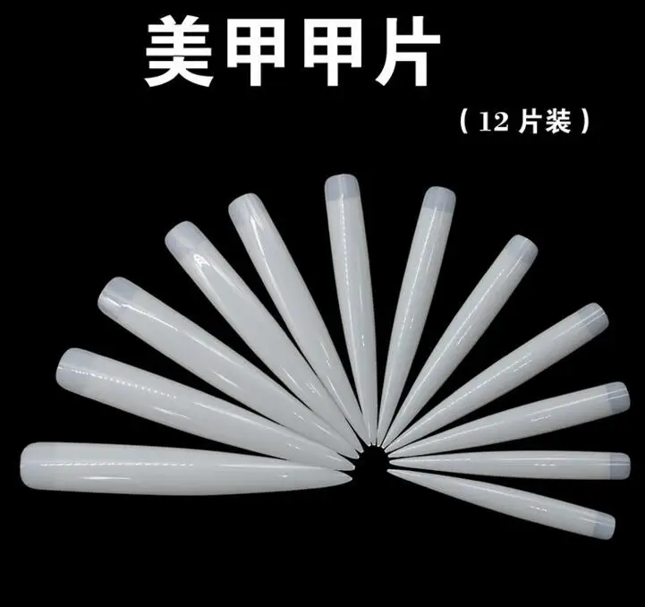 12 Size Stiletto Nail Tips Extra Long Shape Clear Half Cover False Nail Art Decoration Tool Artificial Acrylic Stage Fingernail
12 Size Stiletto Nail Tips Extra Long Shape Clear Half Cover False Nail Art Decoration Tool Artificial Acrylic Stage Fingernail