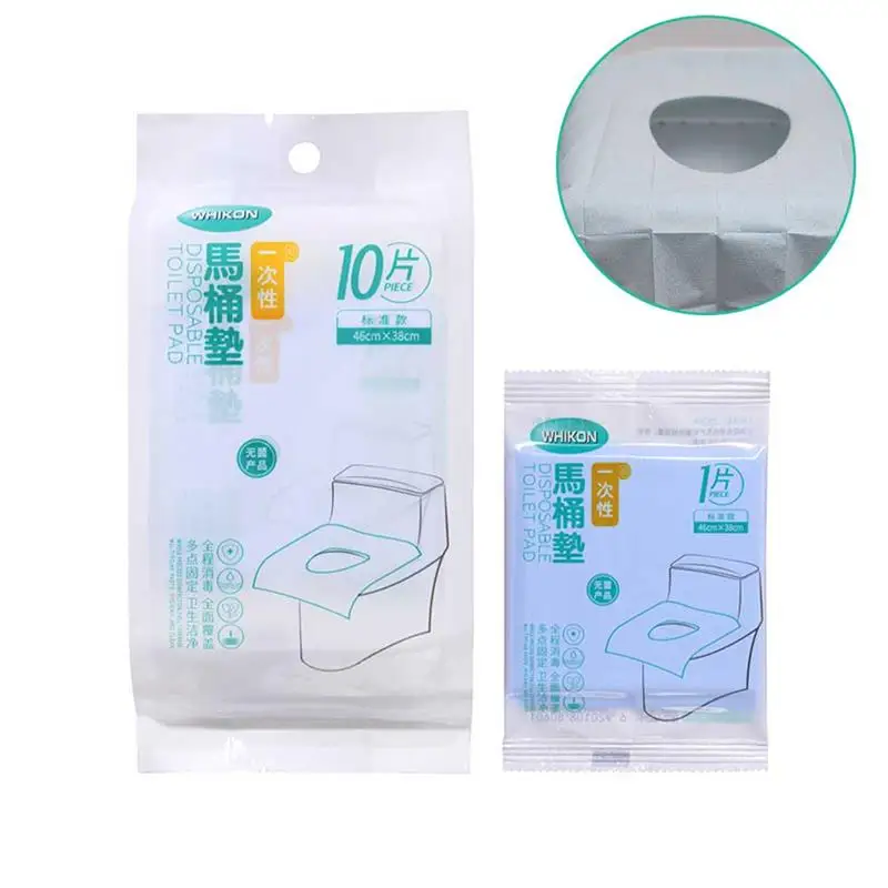 Disposable Toilet Seat Covers Travel Protectors Flushable Paper Travel Pack for Adults Kids Potty Bathroom Equipment
Disposable Toilet Seat Covers Travel Protectors Flushable Paper Travel Pack for Adults Kids Potty Bathroom Equipment
