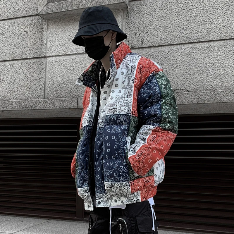 Boy Man's Graphic Abstract Fashion Winter Jacket Joint Color Coat Cotton Blended Thick Warm
Boy Man's Graphic Abstract Fashion Winter Jacket Joint Color Coat Cotton Blended Thick Warm