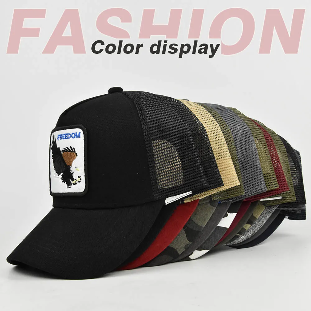 Snapback Mesh Baseball Caps Men Women Hip Hop Dad Hat Summer Breathable Letter FREEDOM Embroidery Eagle Sun Gorras Unisex Bone
Snapback Mesh Baseball Caps Men Women Hip Hop Dad Hat Summer Breathable Letter FREEDOM Embroidery Eagle Sun Gorras Unisex Bone