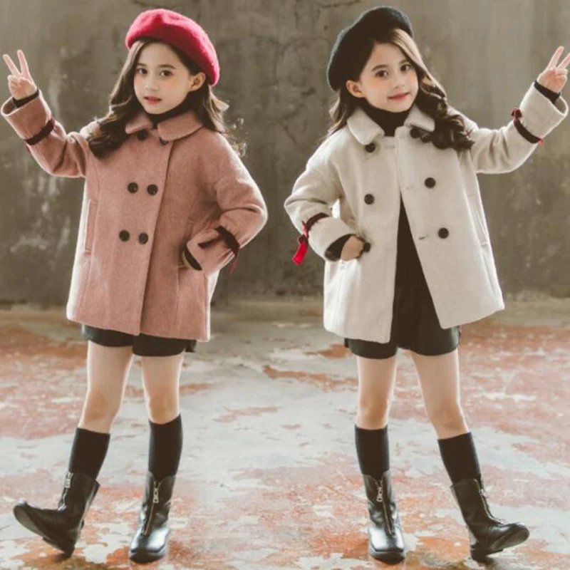 Girls Autumn and Winter Season Woolen Jacket New Thick Warm Jacket Children Plush Casual Sweatshirt Fashion COAT 3-8 Years Old
Girls Autumn and Winter Season Woolen Jacket New Thick Warm Jacket Children Plush Casual Sweatshirt Fashion COAT 3-8 Years Old