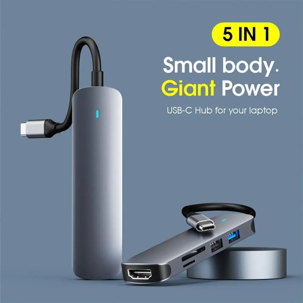 Многофункциональная док-станция 5 в 1 Type-C с портом Thunderbolt 3 Type-C на 4K HDMI-совместимый порт USB 3,0 и 2.0 порт SD/TF карта
Многофункциональная док-станция 5 в 1 Type-C с портом Thunderbolt 3 Type-C на 4K HDMI-совместимый порт USB 3,0 и 2.0 порт SD/TF карта