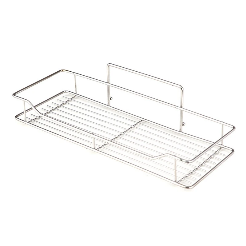 Hot Stainless Steel Bathroom Storage Shelf Punch-Free Kitchen Bathroom Toilet Wall Hanging Storage Rack Large
Hot Stainless Steel Bathroom Storage Shelf Punch-Free Kitchen Bathroom Toilet Wall Hanging Storage Rack Large