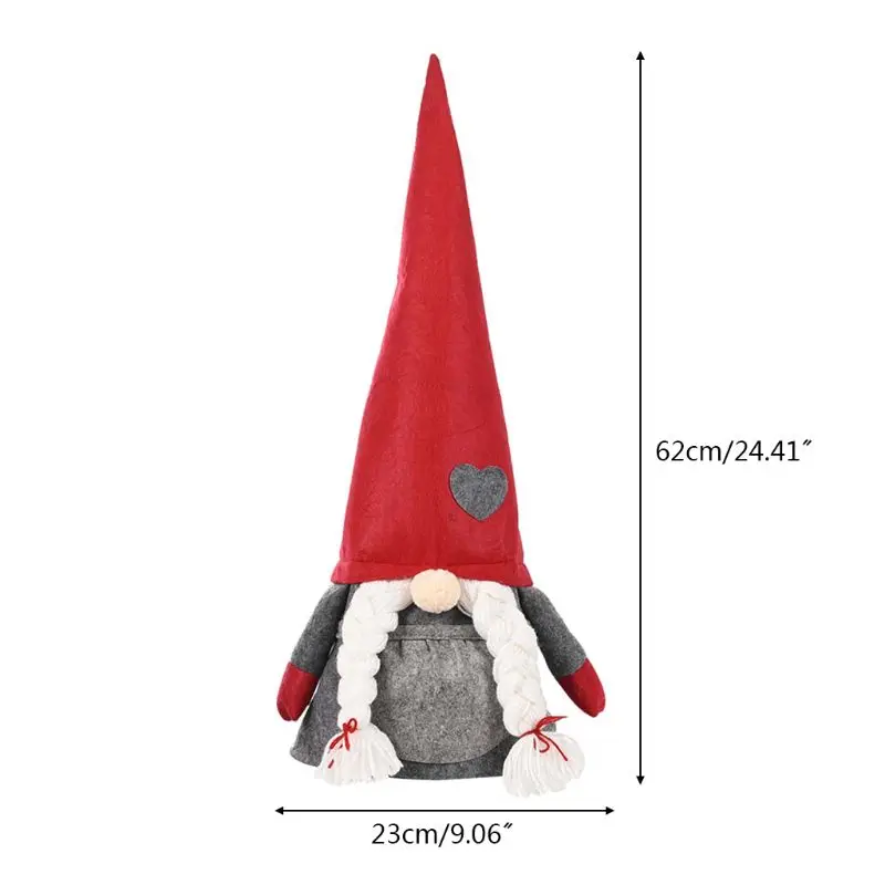 Christmas Tree Topper Swedish Gnome Tomte Santa Plush Doll Xmas Tree Topper Ornaments Holiday Home Party Decoration
Christmas Tree Topper Swedish Gnome Tomte Santa Plush Doll Xmas Tree Topper Ornaments Holiday Home Party Decoration