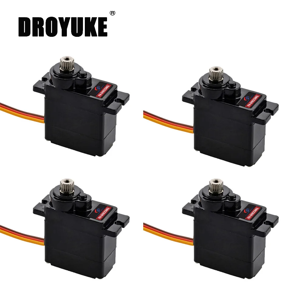 FLASHHOBBY D9025MG 14g Mini Metal Gear Analog Servo for RC Toy Car Boat Helicopter Airplane RC Robot Replacement DIY Parts
FLASHHOBBY D9025MG 14g Mini Metal Gear Analog Servo for RC Toy Car Boat Helicopter Airplane RC Robot Replacement DIY Parts