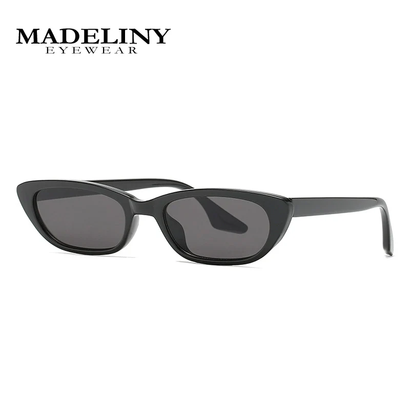 

MADELINY Vintage Luxury Brand Small Sunglasses Women Cat Eye Sun Glasses Shades For Female Sunglass Ladies Retro Sunglases MA463