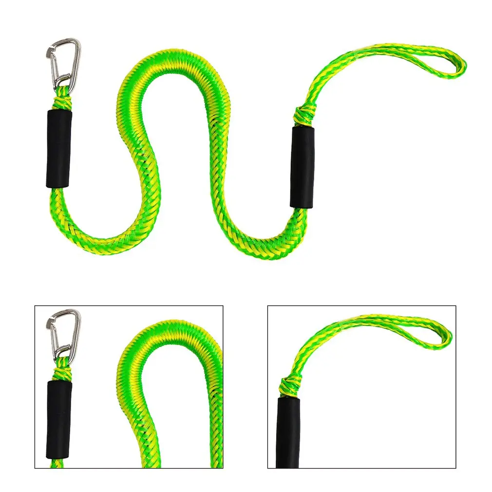 2 Packs Boat Bungee Dock Lines Bungee Cords Docking Rope Stretches 4-5.5ft Mooring Rope Foam Float Fishing Boat Accessories
2 Packs Boat Bungee Dock Lines Bungee Cords Docking Rope Stretches 4-5.5ft Mooring Rope Foam Float Fishing Boat Accessories
