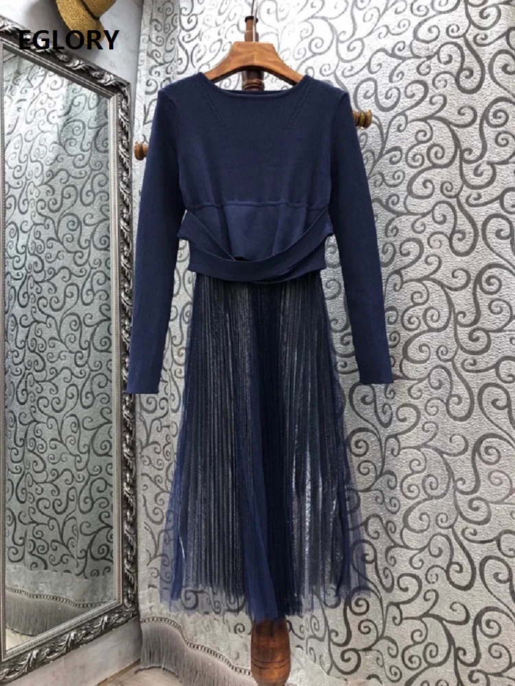One Piece Dress 2020 Autumn Winter Style Women Sexy Tulle Mesh Patchwork Cross Band Belt Deco Long Sleeve Casual Sweater Dress
One Piece Dress 2020 Autumn Winter Style Women Sexy Tulle Mesh Patchwork Cross Band Belt Deco Long Sleeve Casual Sweater Dress