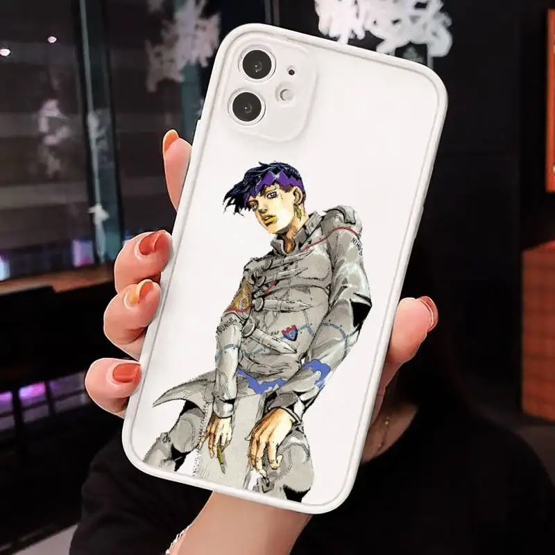 anime cortoon JOJOS BIZARRE Phone Case Matte Transparent for iPhone 7 8 11 12 s mini pro X XS XR MAX Plus cover funda
anime cortoon JOJOS BIZARRE Phone Case Matte Transparent for iPhone 7 8 11 12 s mini pro X XS XR MAX Plus cover funda