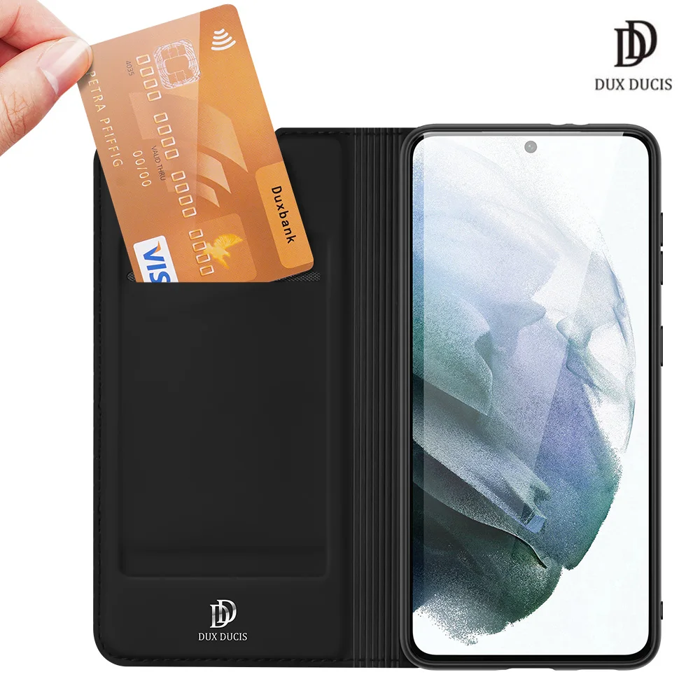 For Samsung Galaxy S21 FE Case DUX DUCIS Skin Pro Series Flip Cover Luxury Leather Wallet Case Full Good Protection Steady Stand
For Samsung Galaxy S21 FE Case DUX DUCIS Skin Pro Series Flip Cover Luxury Leather Wallet Case Full Good Protection Steady Stand