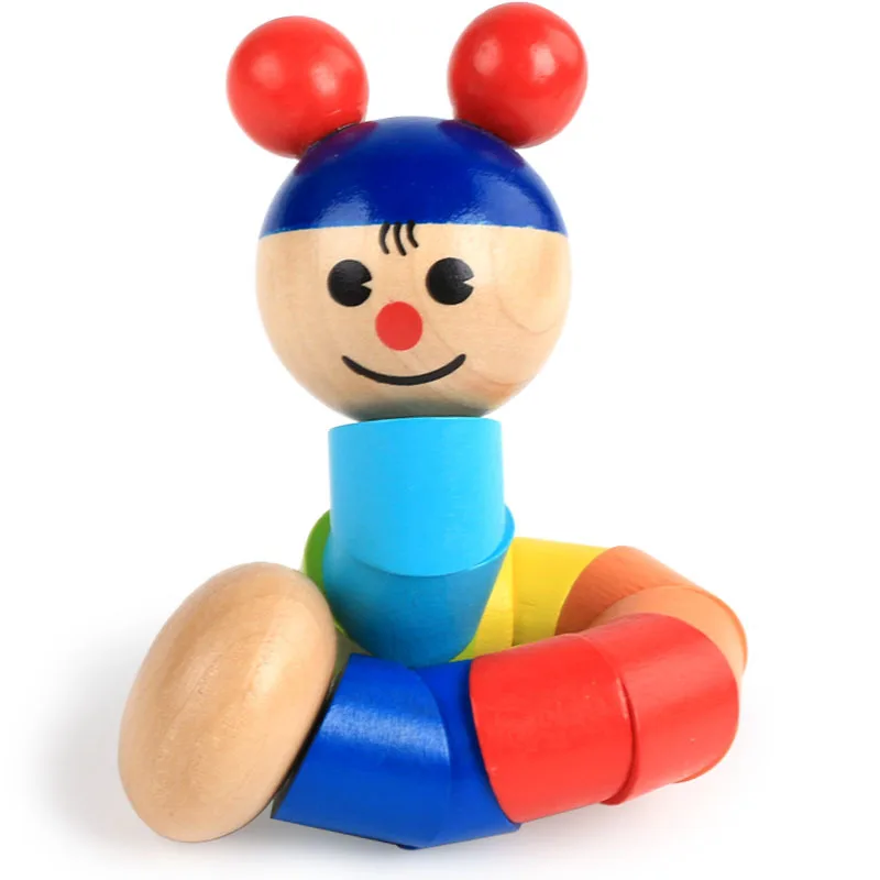 Changeable Shape Worm Twist Puppet Kids Colorful Cognition Playmate Fun Educational Gift Wood Baby Toy
Changeable Shape Worm Twist Puppet Kids Colorful Cognition Playmate Fun Educational Gift Wood Baby Toy