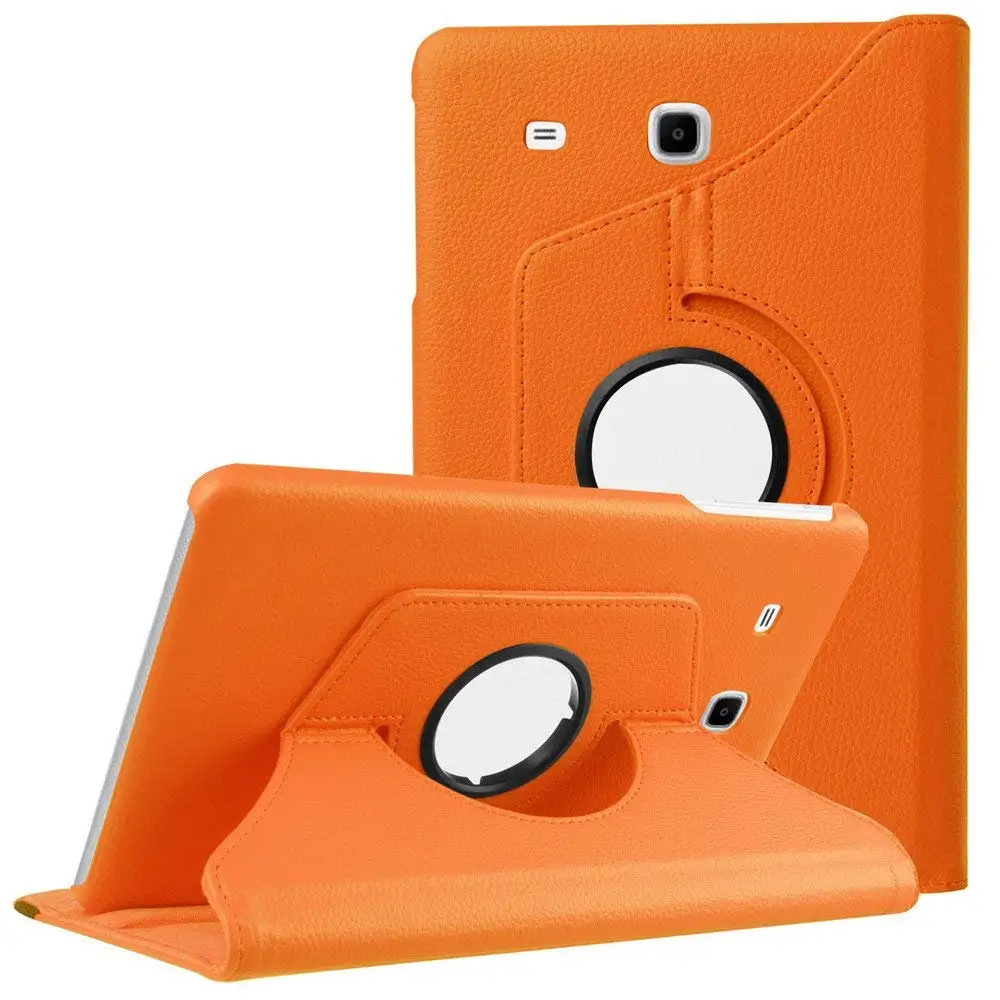 

360 Degree Rotating Case Capa For Samsung Tab E 9.6 SM-T560 PU Leather Flip Cover For GALAXY Tab E 9.6inch T560 T561 Tablet Case