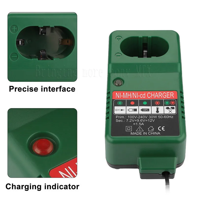 Replacement Charger For Hitachi 12V NiCd Ni-Mh Battery Charger Pod Style Battery Charger for Hitachi EB1214S
Replacement Charger For Hitachi 12V NiCd Ni-Mh Battery Charger Pod Style Battery Charger for Hitachi EB1214S