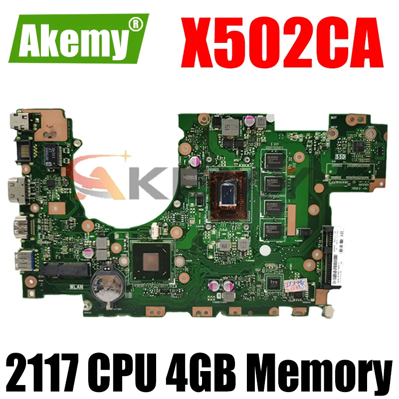 X502CA With 2117CPU 4GB Memory Mainboard For ASUS X502CA F502CA F402CA X402CA laptop motherboard 60NB00I0-MBD080 100% Tested
X502CA With 2117CPU 4GB Memory Mainboard For ASUS X502CA F502CA F402CA X402CA laptop motherboard 60NB00I0-MBD080 100% Tested