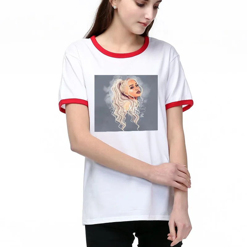 Ariana grande T Shirt Women Hip Hop Tops ulzzang Casual tshirt harajuku kawaii 90s t-shirt female O-Neck T-Shirt Women
Ariana grande T Shirt Women Hip Hop Tops ulzzang Casual tshirt harajuku kawaii 90s t-shirt female O-Neck T-Shirt Women