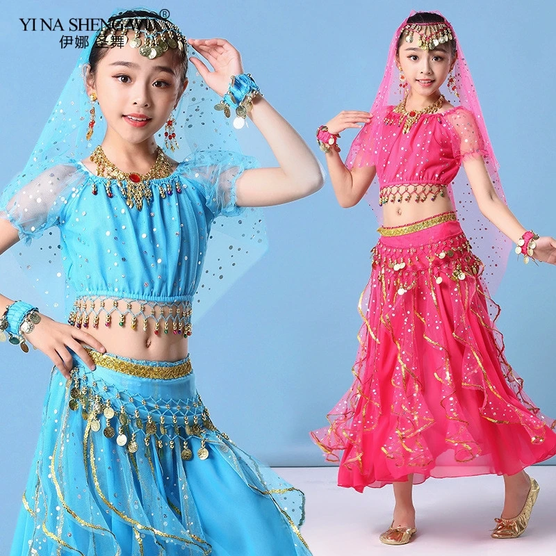 Kids Belly Dance Costumes Set Oriental Dance Girls Belly Dancing India Dance Clothes Bellydance Indian Bollywood Skirt Outfit
Kids Belly Dance Costumes Set Oriental Dance Girls Belly Dancing India Dance Clothes Bellydance Indian Bollywood Skirt Outfit