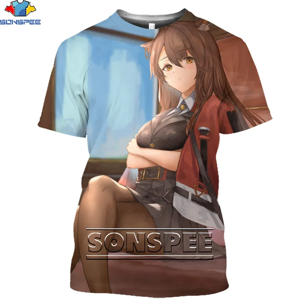 SONSPEE Anime 3D Printing Sexy Girl T-shirt Kawaii Cute Loli Summer Casual Street Loose Oversized Top Unisex Shirt
SONSPEE Anime 3D Printing Sexy Girl T-shirt Kawaii Cute Loli Summer Casual Street Loose Oversized Top Unisex Shirt