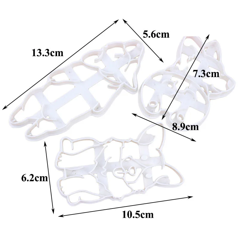 Dog Shape Home Supplies Plastic Mould Cake Mold Candy Cutter Biscuit Cutter Cookie Cutter Cute Baking Tools Bakeware Fashion
Dog Shape Home Supplies Plastic Mould Cake Mold Candy Cutter Biscuit Cutter Cookie Cutter Cute Baking Tools Bakeware Fashion