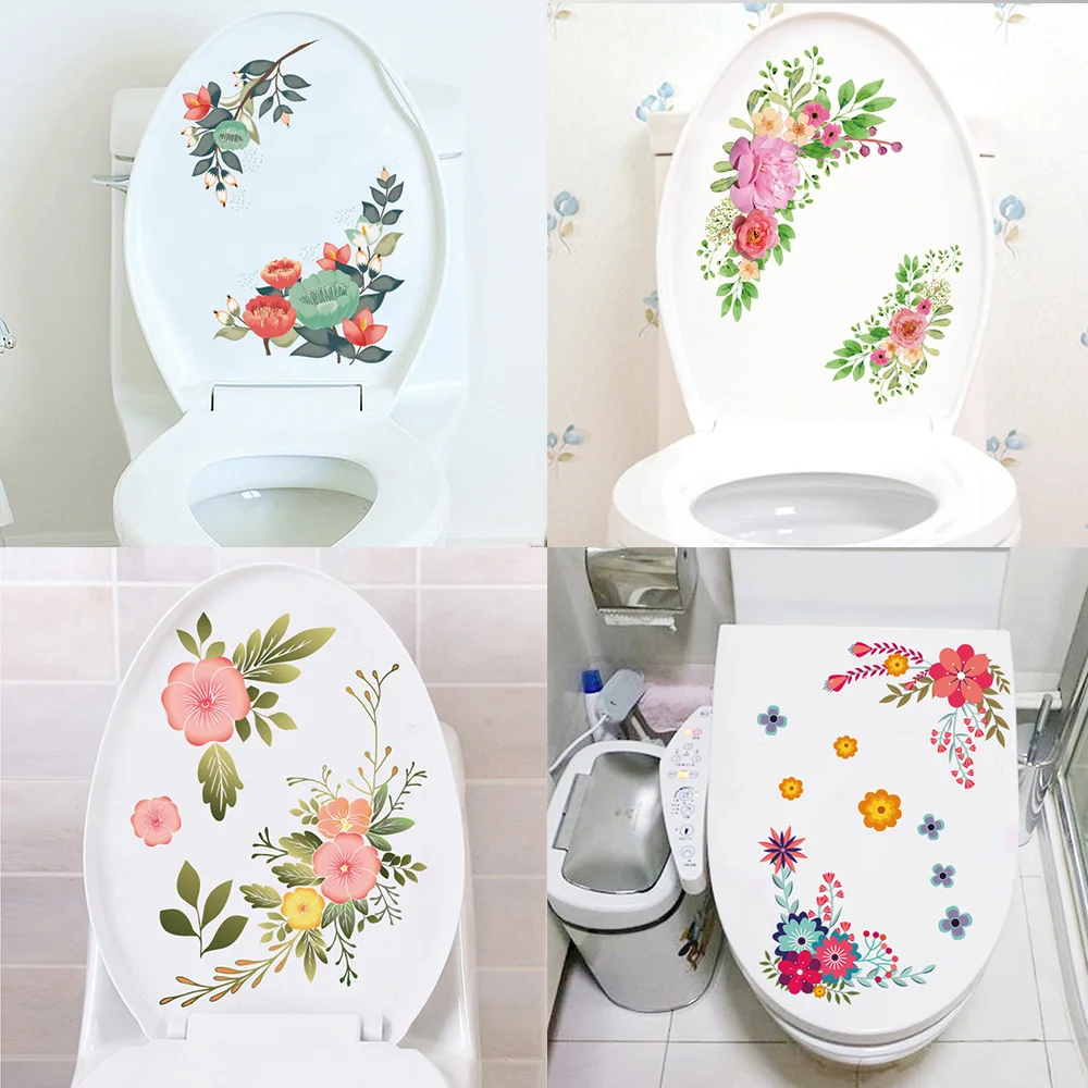 Creative Flower Mural Toilet Stickers Bathroom Decoration Stickers Bathroom Decor Self-adhesive Paintings Removable PVC Sticker
Creative Flower Mural Toilet Stickers Bathroom Decoration Stickers Bathroom Decor Self-adhesive Paintings Removable PVC Sticker