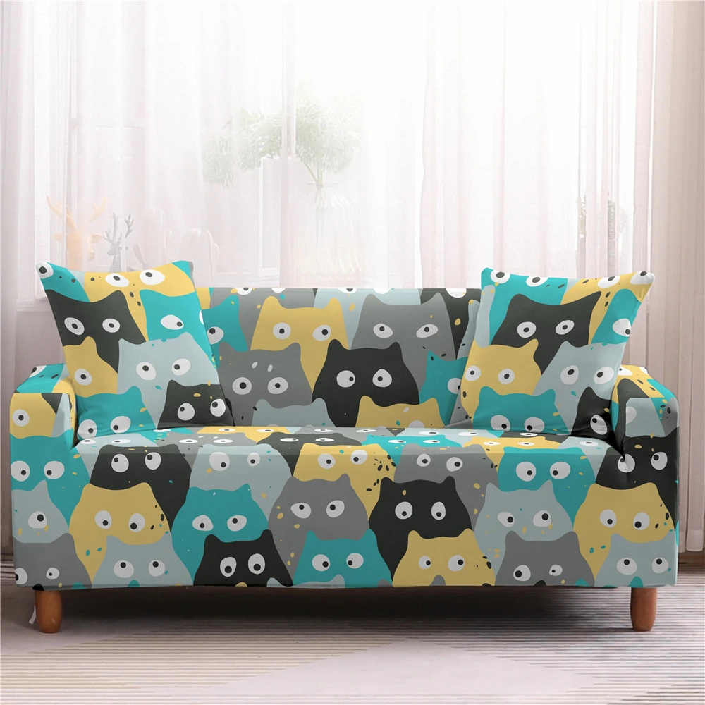 Sweet Cats Sofa Covers for Living Room Elastic Dog Slipcovers Couch Cover L Shape Funda de sofá de esquina fundas para sofás
Sweet Cats Sofa Covers for Living Room Elastic Dog Slipcovers Couch Cover L Shape Funda de sofá de esquina fundas para sofás