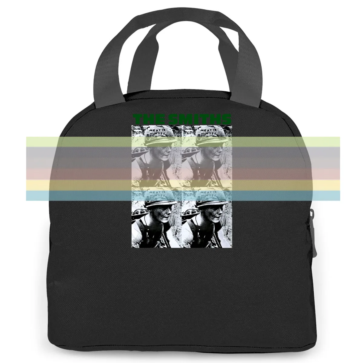 

The Smiths Meat Is Murder 1985 Soldier Album Cover 3D Hot Cheap Male women men Portable insulated lunch bag adult