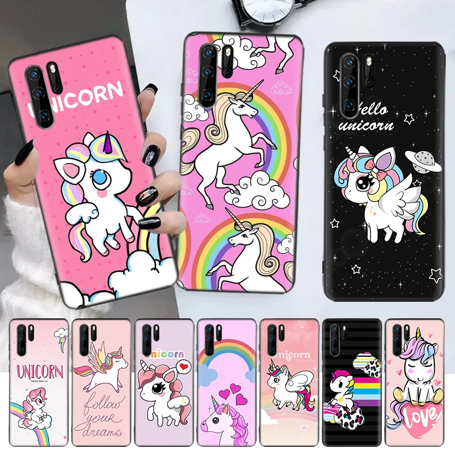 Unicorn Pink Myth Cartoon Black Phone Case For Huawei P30 Lite P20 Pro P40 P10 Mate 20 40 30 10 P Smart Z Plus Pattern Cover Bag
Unicorn Pink Myth Cartoon Black Phone Case For Huawei P30 Lite P20 Pro P40 P10 Mate 20 40 30 10 P Smart Z Plus Pattern Cover Bag