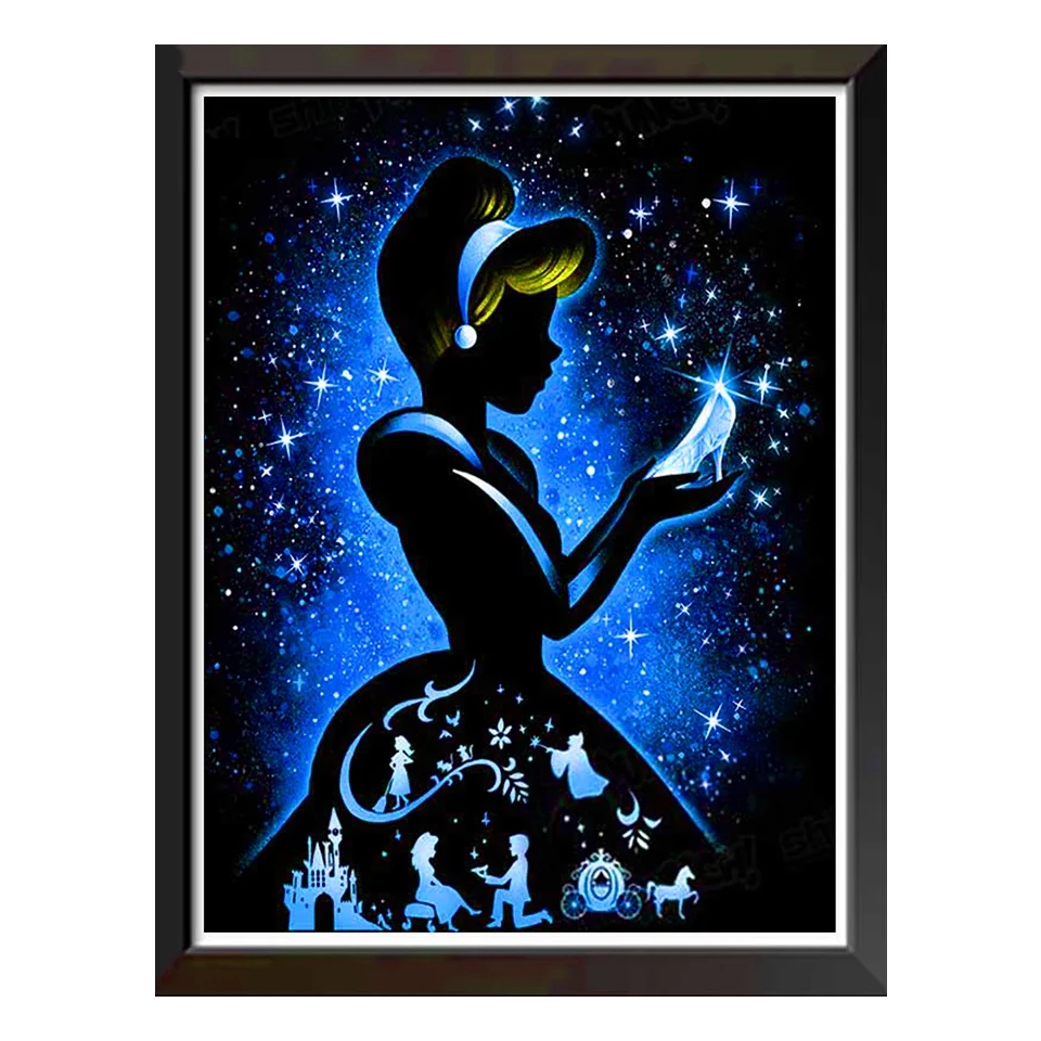 5D DIY Diamond Painting Princess Crystal Slipper Cross Stitch Diamond Embroidery Disney Mosaic Handmade Children's Gift
5D DIY Diamond Painting Princess Crystal Slipper Cross Stitch Diamond Embroidery Disney Mosaic Handmade Children's Gift