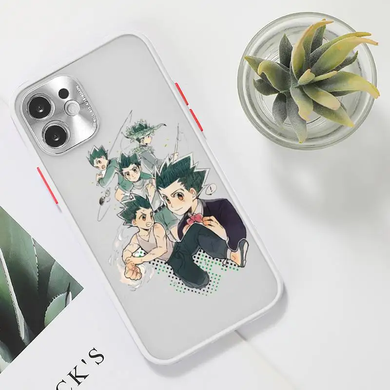 Anime Hunter x Hunters Phone Case Clear matte transparent For white iPhone 7 8 x xs xr 11 12 pro plus max mini Funda
Anime Hunter x Hunters Phone Case Clear matte transparent For white iPhone 7 8 x xs xr 11 12 pro plus max mini Funda