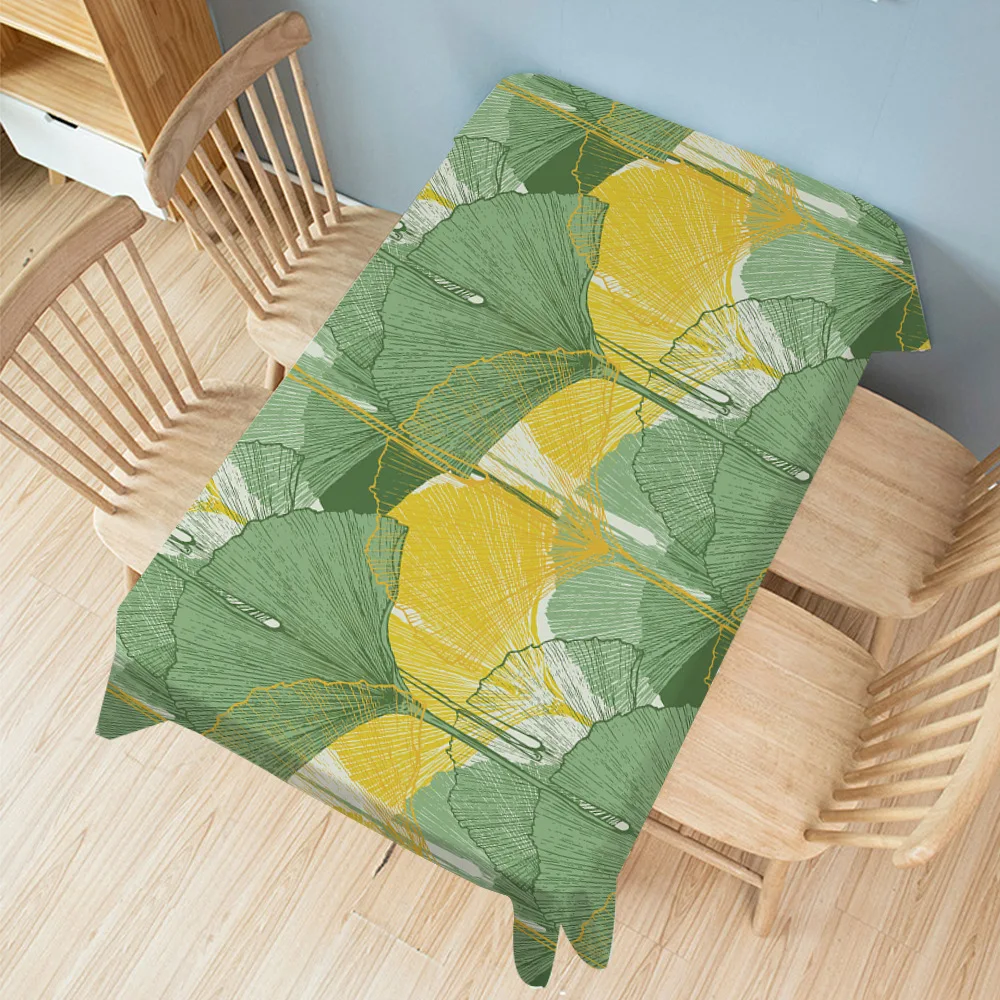 Ginkgo Plant Printed Rectangular Tablecloth Party dining Table cover Mat Clothes Waterproof Anti-scalding anti-oil Home Decor
Ginkgo Plant Printed Rectangular Tablecloth Party dining Table cover Mat Clothes Waterproof Anti-scalding anti-oil Home Decor