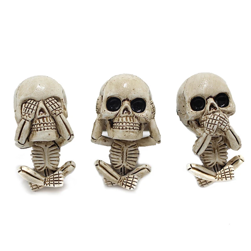 NEW Evil Skull Trio Statue A Set Of 3 With Air Freshener Car Air Outlet Ornament Home Decoration Accessories Room Decor
NEW Evil Skull Trio Statue A Set Of 3 With Air Freshener Car Air Outlet Ornament Home Decoration Accessories Room Decor