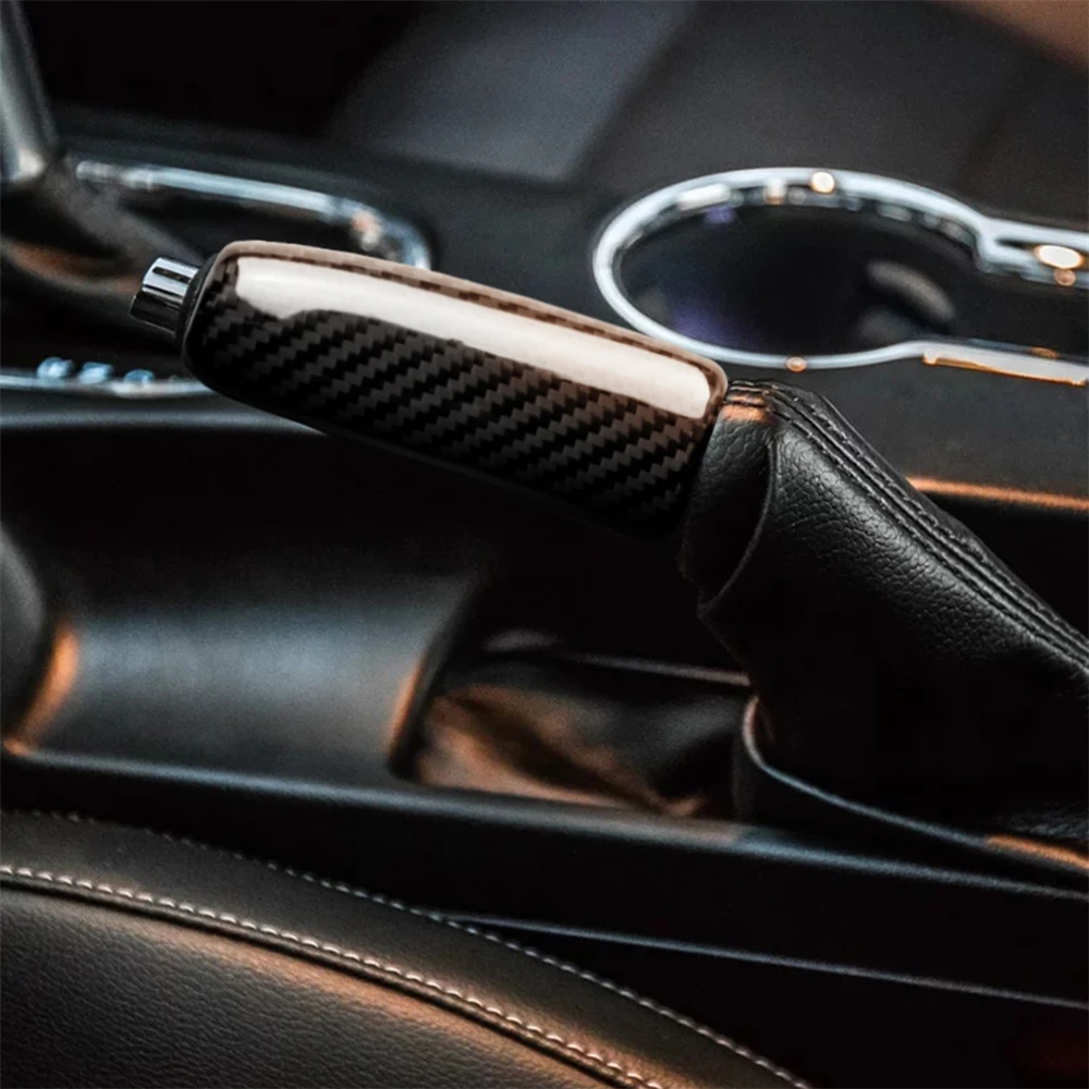 Carbon Fiber Interior Decoration Handbrake Cover Trim for Ford Mustang 2015-2019 Classic Car Decal Stickers Brand New
Carbon Fiber Interior Decoration Handbrake Cover Trim for Ford Mustang 2015-2019 Classic Car Decal Stickers Brand New