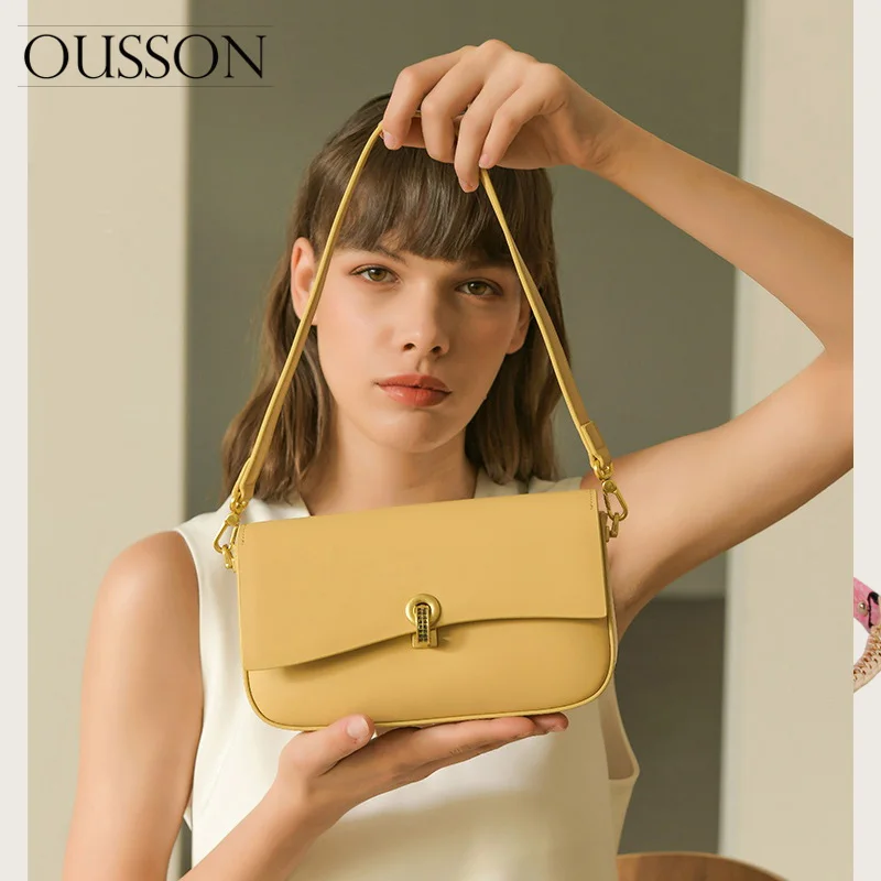 OUSSON 2021 New Design Leather Small Square Underarm Bag Fashion Crossbody Bag Multifunctional Shoulder Bag For Women
OUSSON 2021 New Design Leather Small Square Underarm Bag Fashion Crossbody Bag Multifunctional Shoulder Bag For Women