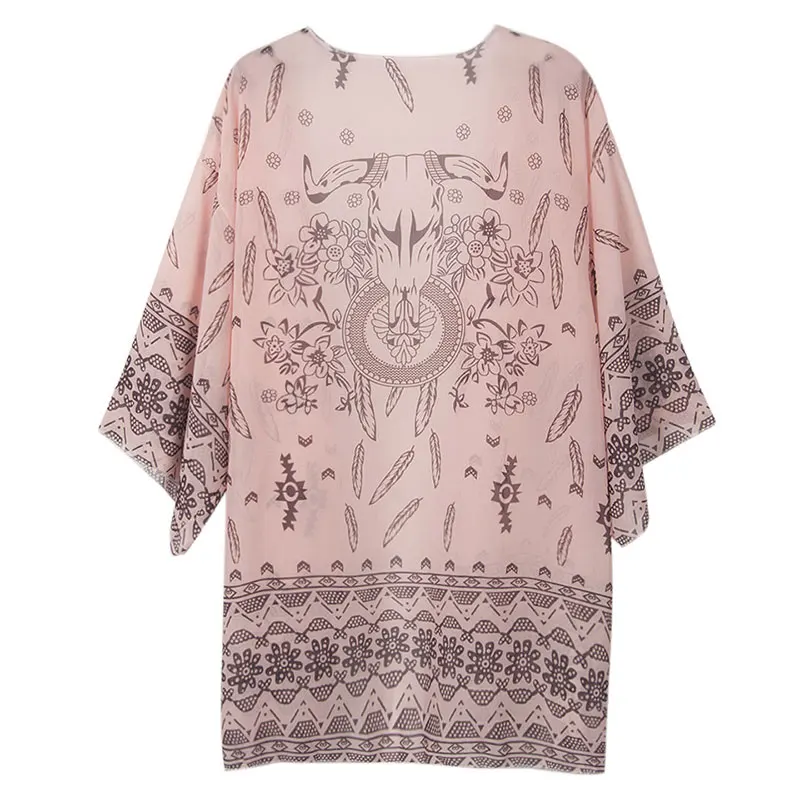 KNOYEER Chiffon Print Short Blouse Women Sexy Cover Up Vintage Batwing Sleeve Summer BOHO Beach Vestidos Cardigan Kimono Robe
KNOYEER Chiffon Print Short Blouse Women Sexy Cover Up Vintage Batwing Sleeve Summer BOHO Beach Vestidos Cardigan Kimono Robe