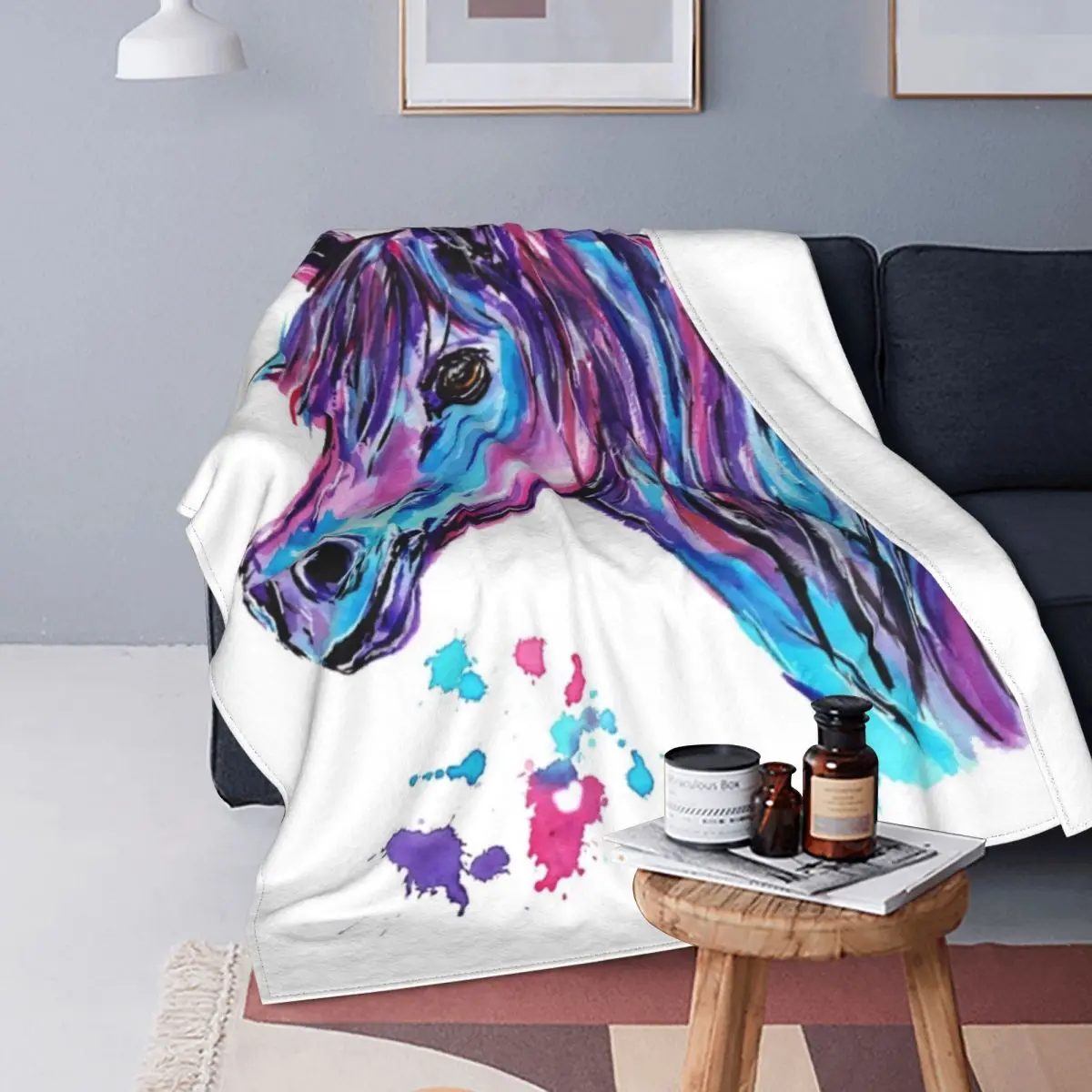 Watercolour Horses Blankets Flannel Decoration Animals Cute Breathable Lightweight Thin Throw Blanket for Home Outdoor Plush
Watercolour Horses Blankets Flannel Decoration Animals Cute Breathable Lightweight Thin Throw Blanket for Home Outdoor Plush