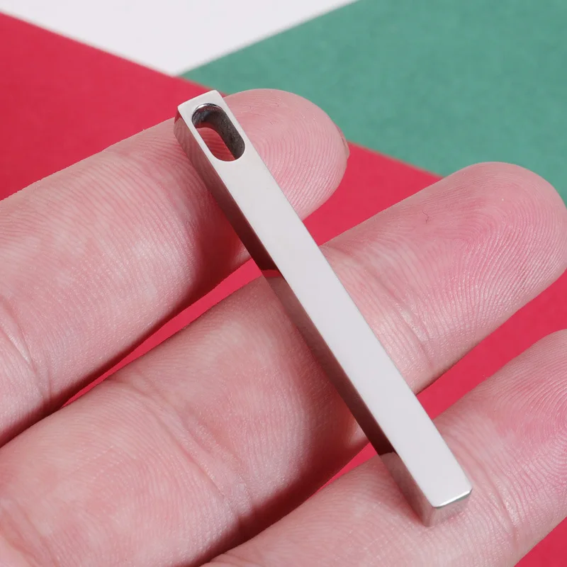 100% Stainless Steel Rectangle Bar Pendant Blank For Engrave Metal Rectangle Tag Pendant Mirror Polished Wholesale 10pcs
100% Stainless Steel Rectangle Bar Pendant Blank For Engrave Metal Rectangle Tag Pendant Mirror Polished Wholesale 10pcs
