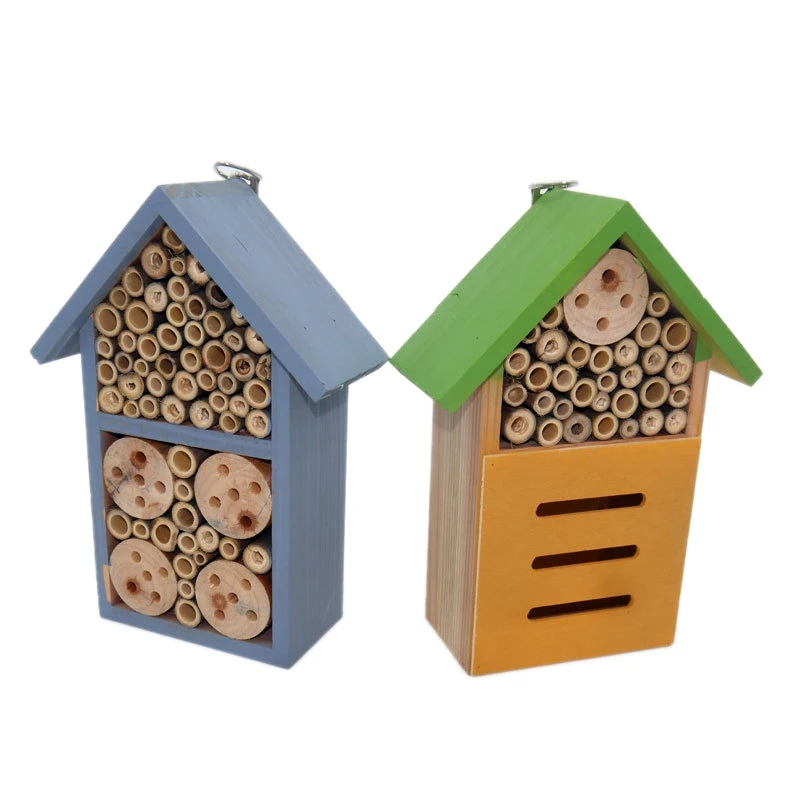 Insect House Natural Wooden Bee Hotel Butterfly Habitat for Gardens Decoration Ornament Reptiles Living Box
Insect House Natural Wooden Bee Hotel Butterfly Habitat for Gardens Decoration Ornament Reptiles Living Box