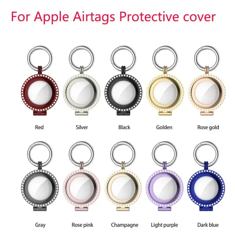 Protective Cover For Aircovered AirTag Case Metal Protector Bumper Case Compatible With Apple AirTags Tracker Buckle For AirTags
Protective Cover For Aircovered AirTag Case Metal Protector Bumper Case Compatible With Apple AirTags Tracker Buckle For AirTags