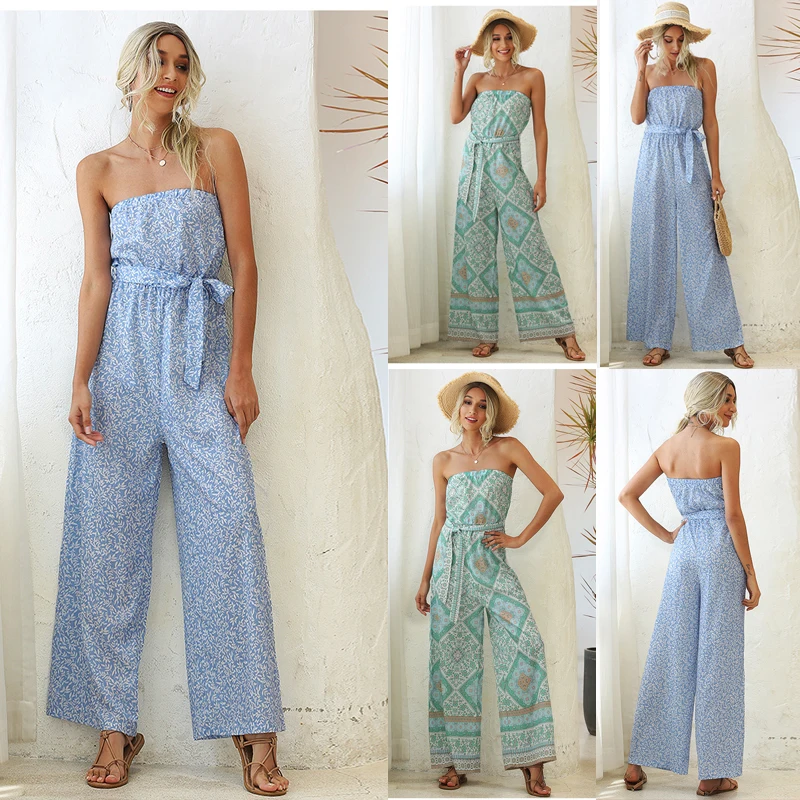 2021 Summer New Women's Fashion Casual Slash Neck Off Shoulder Backless Polka Dot Empire Sashes Loose Jumpsuits Ladies
2021 Summer New Women's Fashion Casual Slash Neck Off Shoulder Backless Polka Dot Empire Sashes Loose Jumpsuits Ladies