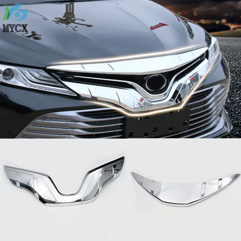 Для Toyota RAV4 RAV 4 2019 2020 аксессуары автомобильный Стайлинг хромированная отделка